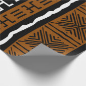 Cadeau Papier d'enveloppement de boue africain (Coin)