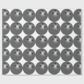 Cadeau Papier d'enveloppement de boule de Bowling (Plat)