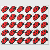 Cadeau Papier d'enveloppement de bug (Plat)