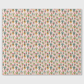 Cadeau Papier d'enveloppement de cactus (Plat)