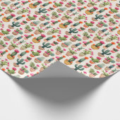 Cadeau Papier d'enveloppement de cactus (Coin)