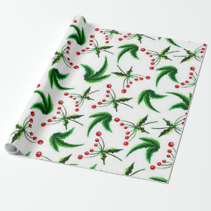 Cadeau Papier d'enveloppement de cactus de Noël
