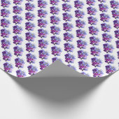 Cadeau Papier d'enveloppement de cadeaux floraux (Coin)