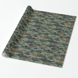 Cadeau Papier d'enveloppement de camo