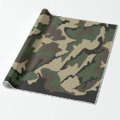 Cadeau Papier d'enveloppement de Camo (Déroulé)