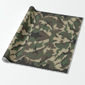Cadeau Papier d'enveloppement de Camo (Déroulé)