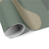 Cadeau Papier d'enveloppement de camo vert, Cadeaux, Anni (Coin rond)