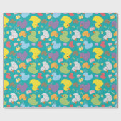 Cadeau Papier d'enveloppement de canard en caoutchouc pla (Plat)