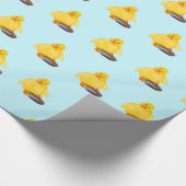 Cadeau Papier d'enveloppement de canard jaune - votre cou (Coin)