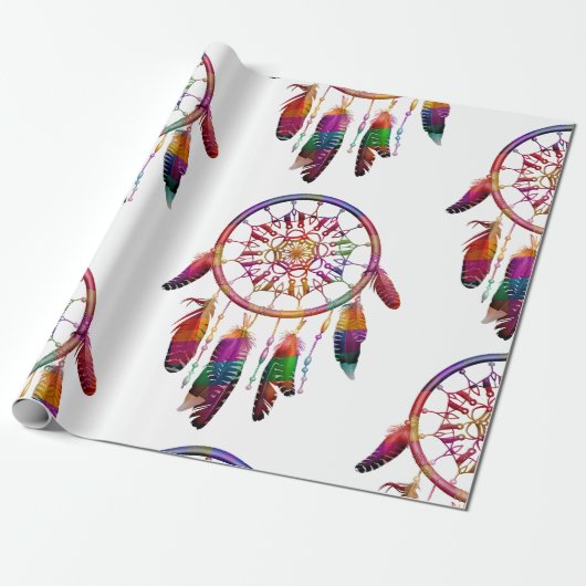 CADEAU PAPIER D'ENVELOPPEMENT DE CAPTCHER DE RÊVE (Déroulé)