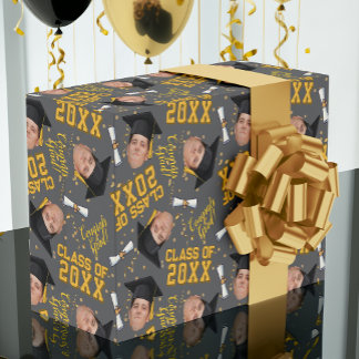 Cadeau Papier d'enveloppement de capuchon pour photo à vi