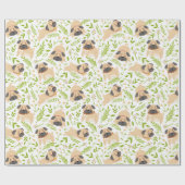 Cadeau Papier d'enveloppement de carlins (Plat)