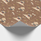 Cadeau Papier d'enveloppement de carlins (Coin)