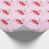 Cadeau Papier d'enveloppement de cerisier (Coin)
