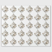 Cadeau Papier d'enveloppement de chameaux de la Journée H (Plat)