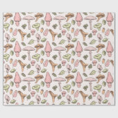 Cadeau Papier d'enveloppement de champignons (Plat)