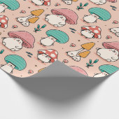 Cadeau Papier d'enveloppement de champignons (Coin)