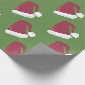 Cadeau Papier d'enveloppement de chapeau de Santa (Coin)