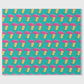 Cadeau Papier d'enveloppement de chats adorables (Plat)