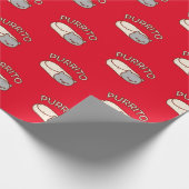 Cadeau Papier d'enveloppement de chats amusant - PURRITO (Coin)