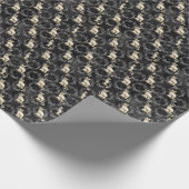 Cadeau Papier d'enveloppement de chats d'or (Coin)