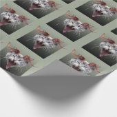 Cadeau Papier d'enveloppement de chats Krampus (Coin)