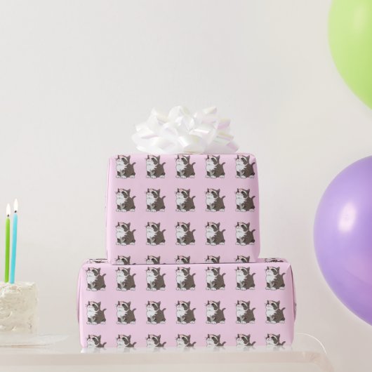 Cadeau Papier d'enveloppement de chats mignon (Cadeaux de fête)