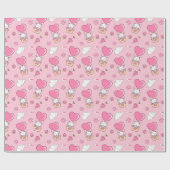 Cadeau Papier d'enveloppement de chats mignons (Plat)