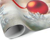 Cadeau Papier d'enveloppement de chats persan de Noël mig (Coin rond)