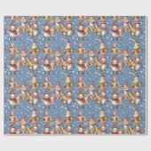 Cadeau Papier d'enveloppement de chaudière de Noël (Plat)