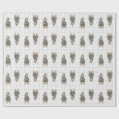 Cadeau Papier d'enveloppement de chaume (Plat)