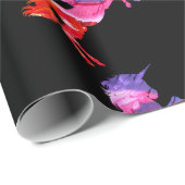 Cadeau Papier d'enveloppement de cheval (Coin rond)