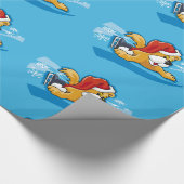 Cadeau Papier d'enveloppement de chien de chiot (Coin)