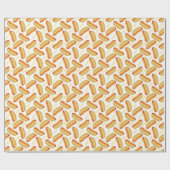 Cadeau Papier d'enveloppement de chiens chauds (Plat)