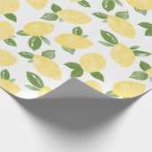 Cadeau Papier d'enveloppement de citron (Coin)