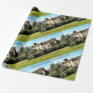 Cadeau Papier d'enveloppement de clan Davidson du château