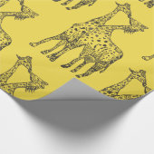 Cadeau Papier d'enveloppement de coeur sauvage (Coin)