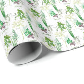 Cadeau Papier d'enveloppement de conception de diverses h (Coin rond)