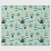 Cadeau Papier d'enveloppement de conception de jardin (Plat)