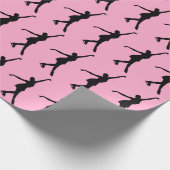 Cadeau Papier d'enveloppement de conception de patinage s (Coin)