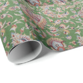 Cadeau Papier d'enveloppement de conception de tapis (Coin rond)