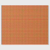 Cadeau Papier d'enveloppement de conception médiévale (Plat)