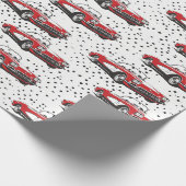 Cadeau Papier d'enveloppement de corvette (Coin)