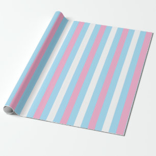 Cadeau Papier d'enveloppement de couleurs trans