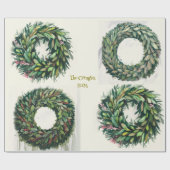 Cadeau Papier d'enveloppement de couronne (Plat)