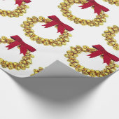 Cadeau Papier d'enveloppement de courroie Gold Bells (Coin)