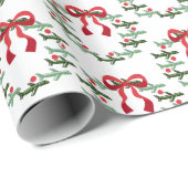 Cadeau Papier d'enveloppement de courroies vers le haut e (Coin rond)