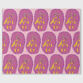 Cadeau Papier d'enveloppement de créature mou (Plat)