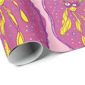 Cadeau Papier d'enveloppement de créature mou (Coin rond)