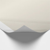 Cadeau Papier d'enveloppement de crème perle (Coin)